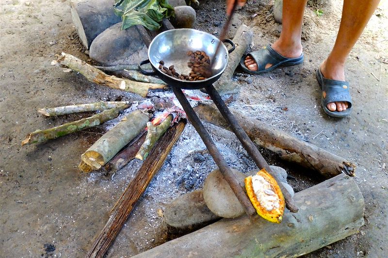 Préparation du repas - Equateur