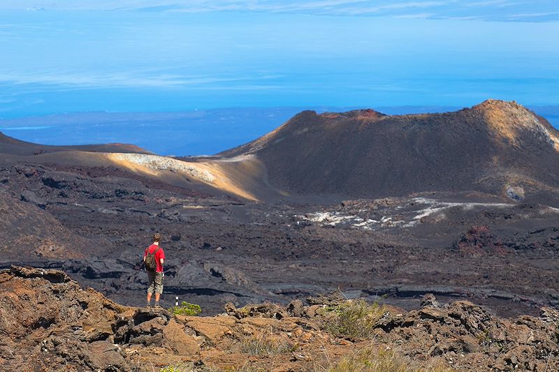 Le volcan Sierra Negra - Île Isabela - Galapagos - Équateur