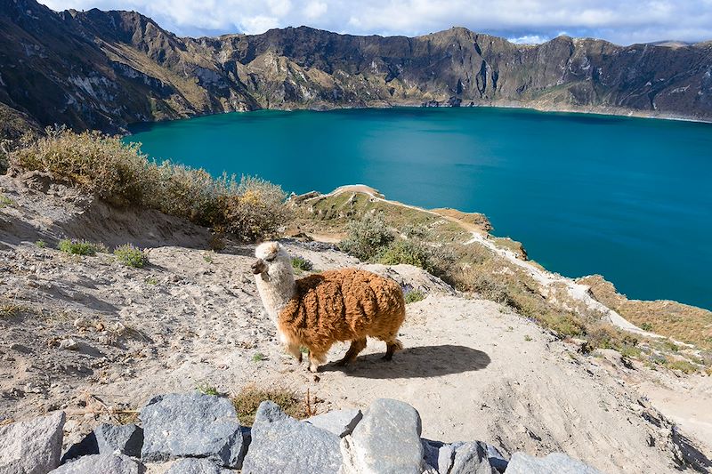 Au Quilotoa - Equateur