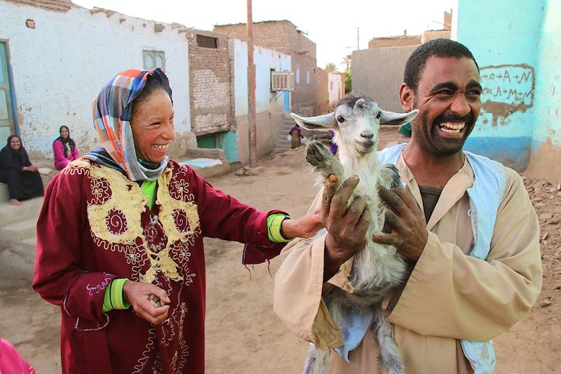 Dans un village - Égypte