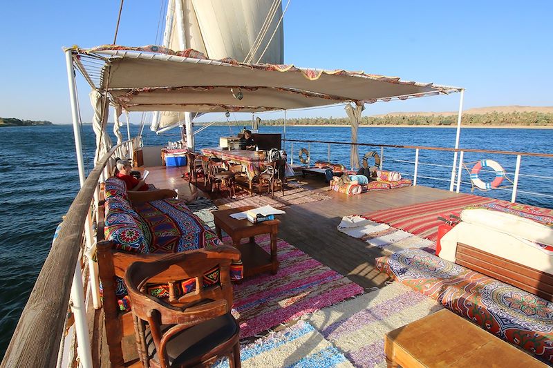 Croisière sur le Nil à bord d’un sandal - Égypte