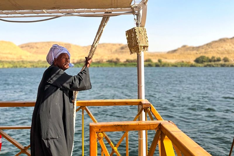 Croisière en sandal sur le Nil - Égypte