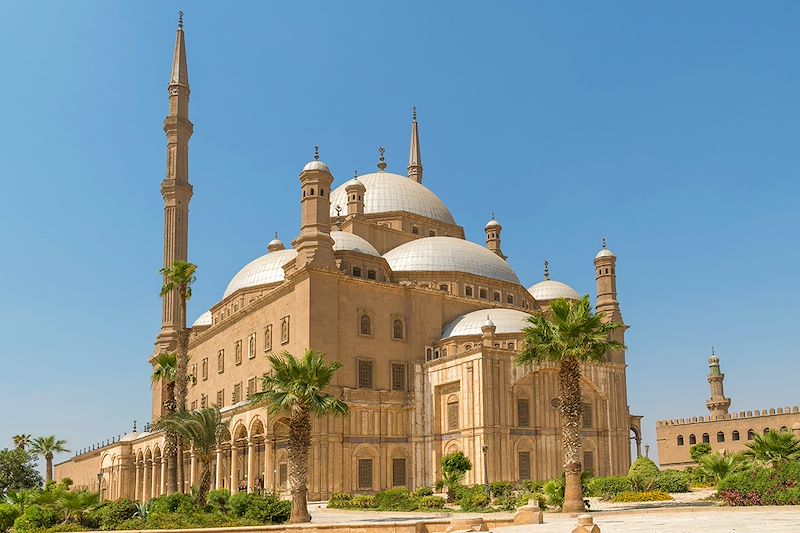 Mosquée Mohammed Ali dans la Citadelle du Caire - Le Caire - Égypte