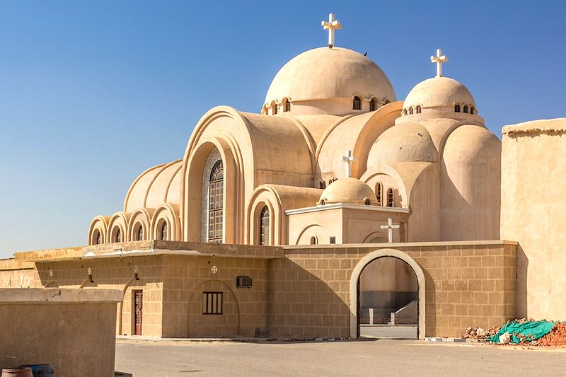 Monastère Saint-Bishoy à Wadi Natroun - Égypte