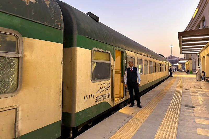 Train de nuit - Égypte