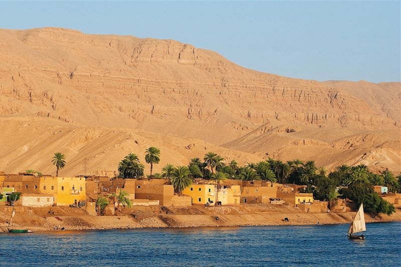 Rando et felouque sur le Nil