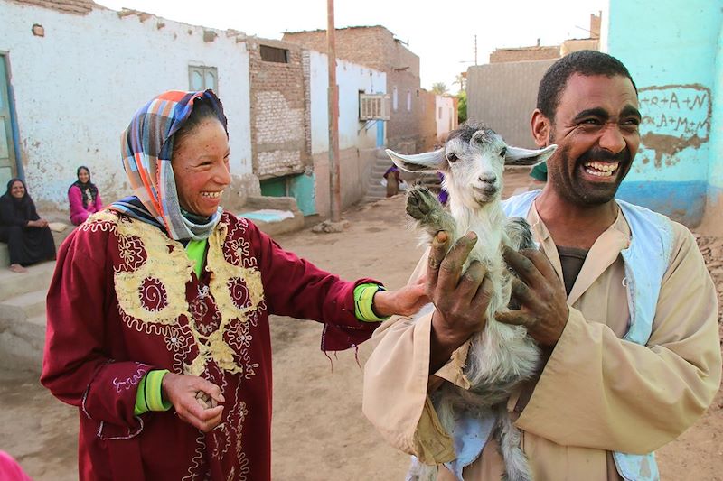 Dans un village - Égypte