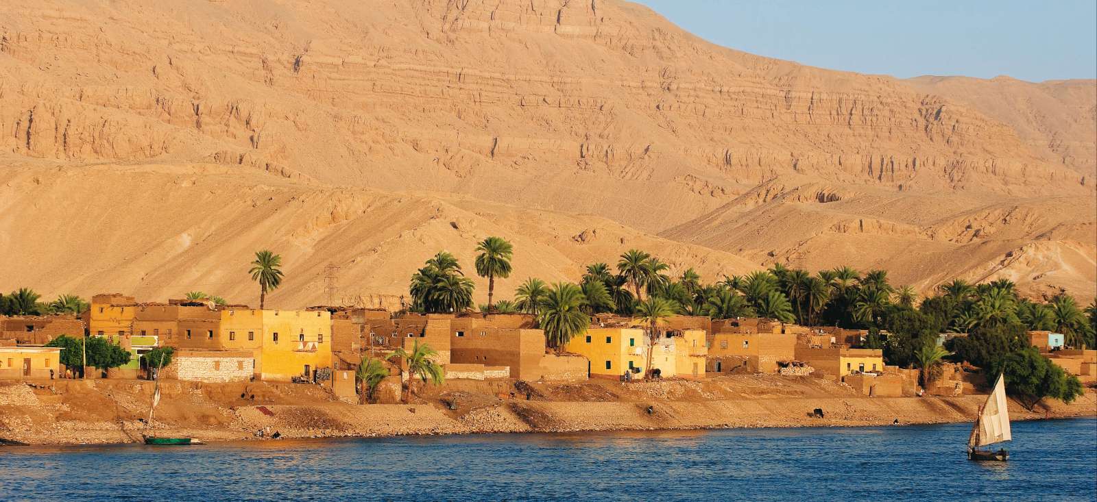Image Rando et felouque sur le Nil