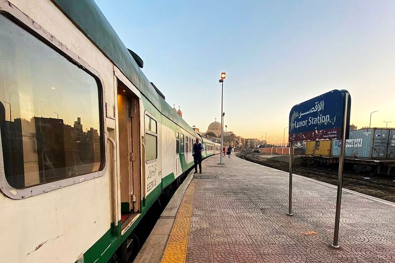 Train de nuit à Louxor - Égypte