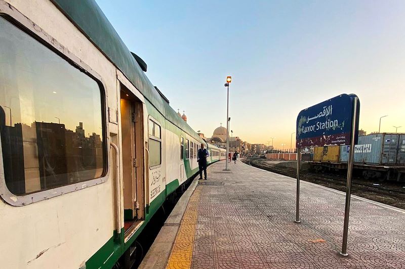 Train de nuit à Louxor - Égypte