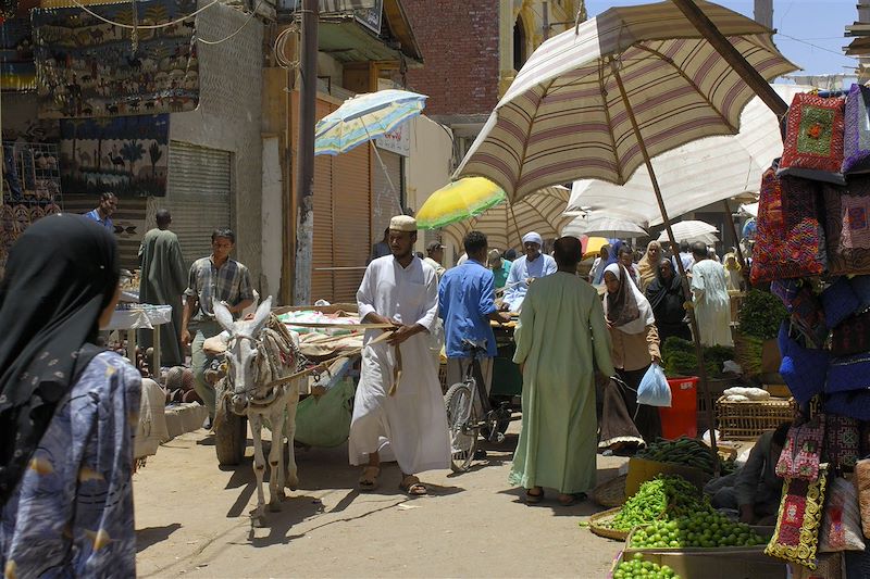 Marché à Assouan - Vallée du Nil - Egypte