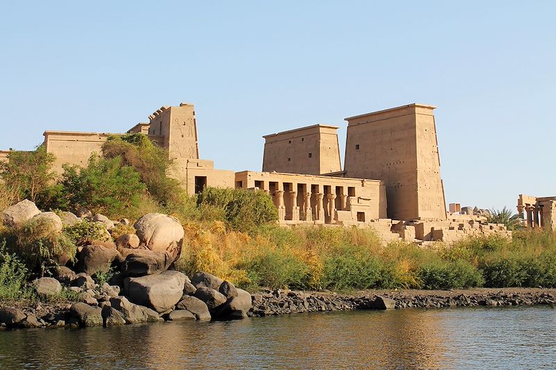 Temple de Philae - Île Philae - Assouan - Vallée du Nil - Égypte