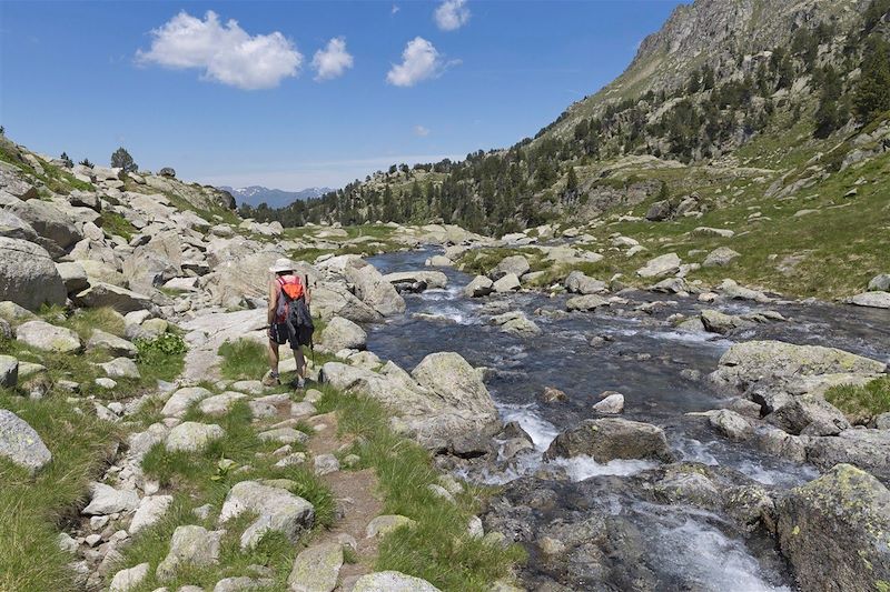 Randonnée dans le cirque de Colomers - Parc national d'Aïgues Tortes - Trédos - Salardu - Val d'Aran - Catalogne - Espagne