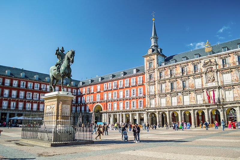 Plaza Mayor - Madrid - Espagne