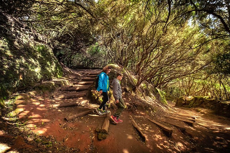 Randonnée en famille dans le Parc rural d'Anaga - Tenerife - Canaries