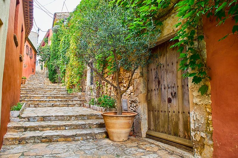Carrer del Castell à Begur - Costa Brava - Espagne