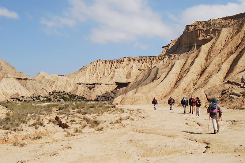 Randonnée accompagnée en Espagne pour le Réveillon, au sud des Pyrénées en hébergement troglodytes 