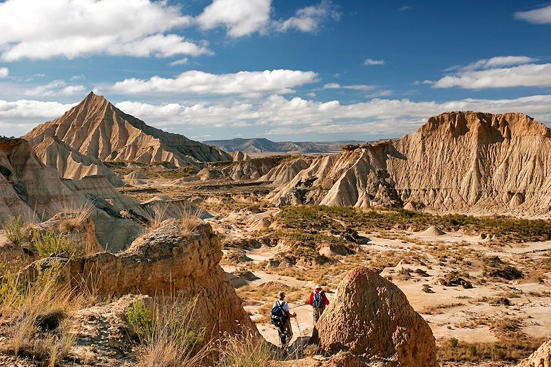 Randonnée dans les Bardenas Reales - Espagne