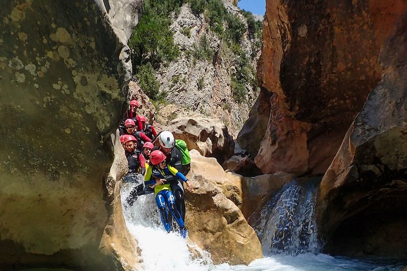 Canyoning en famille en Sierra de Guara - Espagne