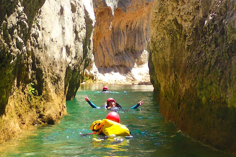 Canyoning en famille en Sierra de Guara - Espagne