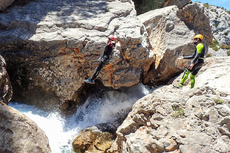 Les petits canyonistes de Sierra de Guara 