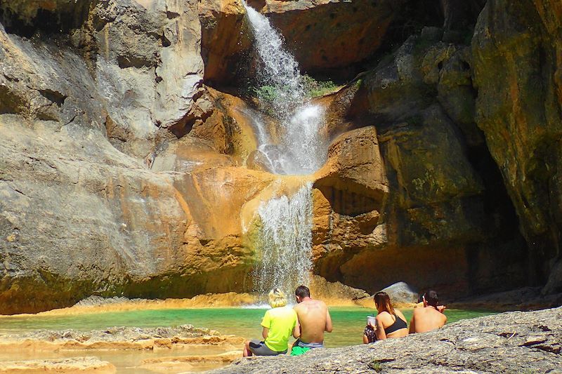 Baignade en Sierra de Guara - Espagne