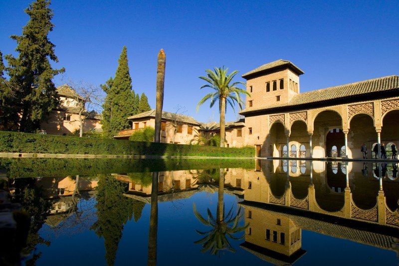 Jardins du Partal - Alhambra - Grenade - Espagne