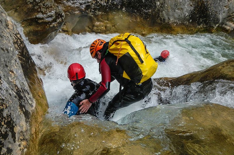 Canyoning en Sierra de Guara, version camping