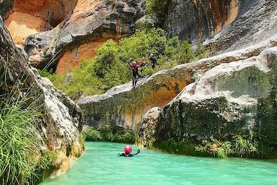 Canyoning en Sierra de Guara, version camping 4