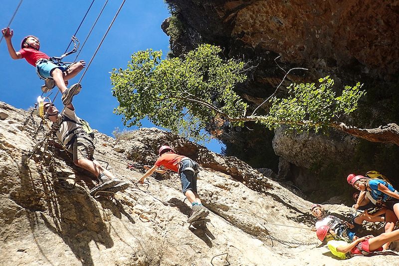 Les petits aventuriers de Sierra de Guara 