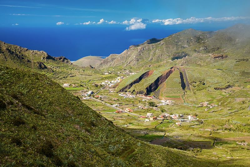 Vue sur El Palmar - Massif du Teno - Ténérife - Espagne