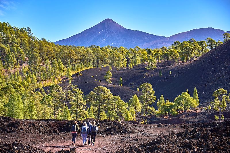 Randonnée face au volcan Chinyero - Tenerife - Canaries