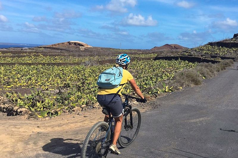 Randonnée à VTT à Lanzarote - Espagne