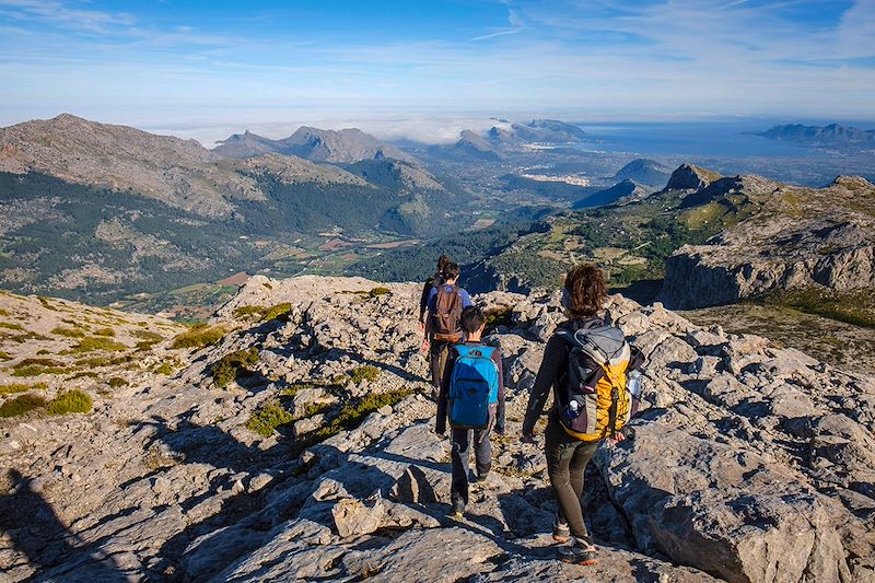 Descente du Puig Tomir - Majorque - Baléares - Espagne