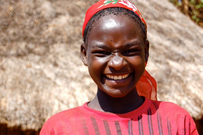 Portrait d'enfant - Pays Konso - Ethiopie 