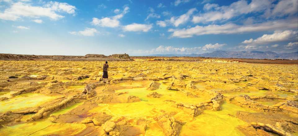 Exploration des trois plus beaux sites du pays avec Lalibela, le volcan Erta Alé et le site de Dallol dans le désert du Danakil