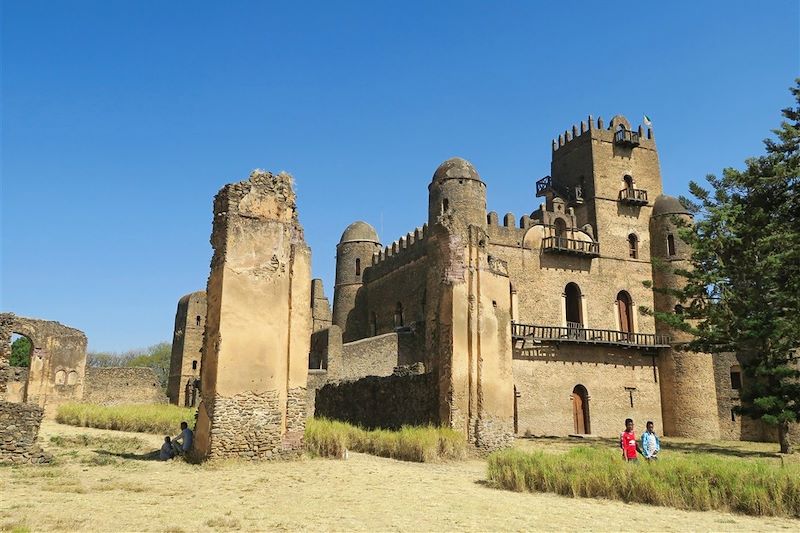 Le palais de Fasilädäs - Fasil Ghebi - Gondar - Éthiopie