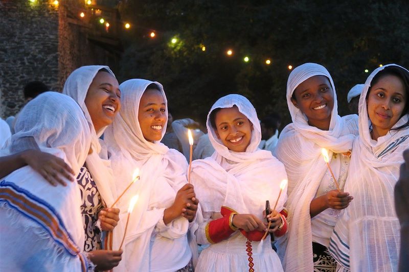 Fête de Timkat - Fasil Ghebi - Gondar - Éthiopie