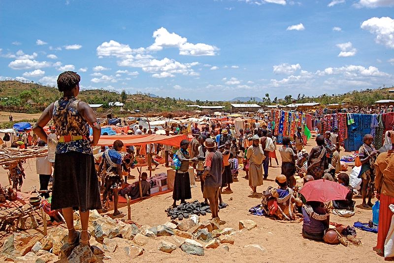 Marché à Key Afer - Ethiopie