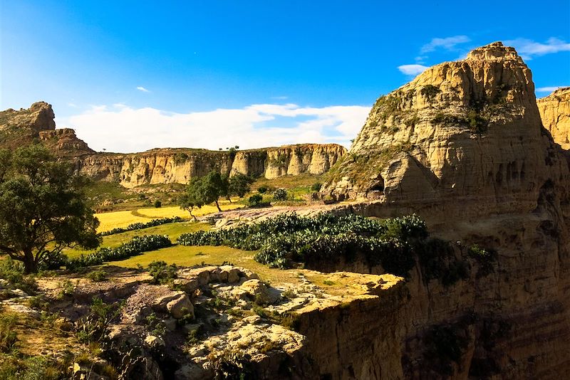Massif du Gheralta dans la Région du Tigré - Ethiopie