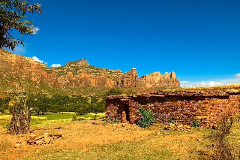 Massif du Gheralta dans la Région du Tigré - Ethiopie
