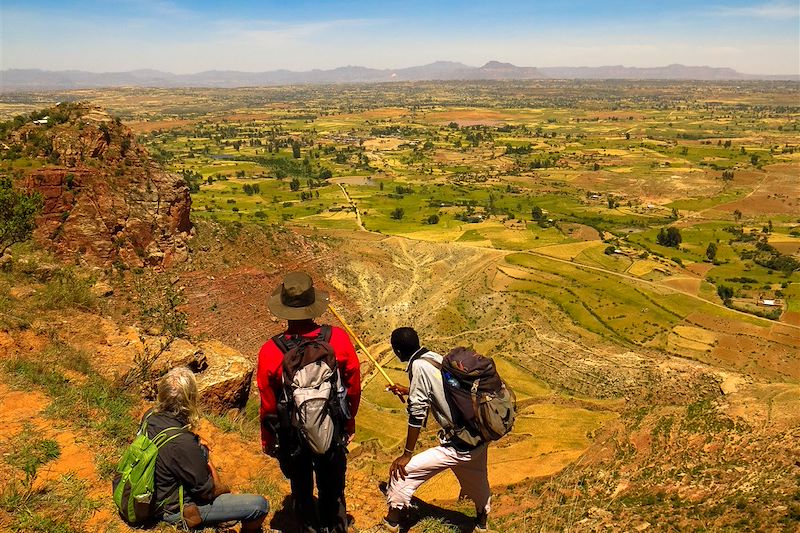 Randonnée dans le Massif du Gheralta dans la Région du Tigré - Ethiopie