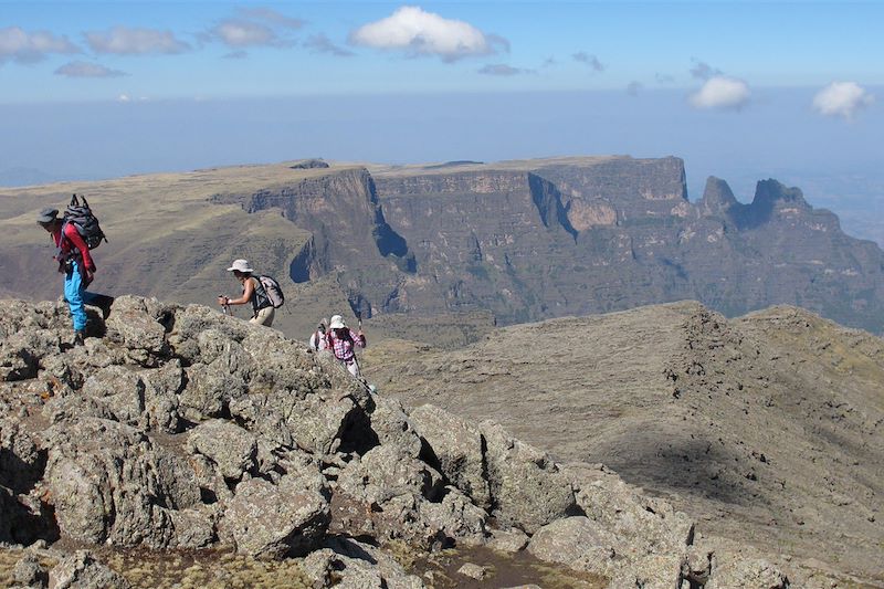 Montée au mont Bwahi - Simien - Ethiopie