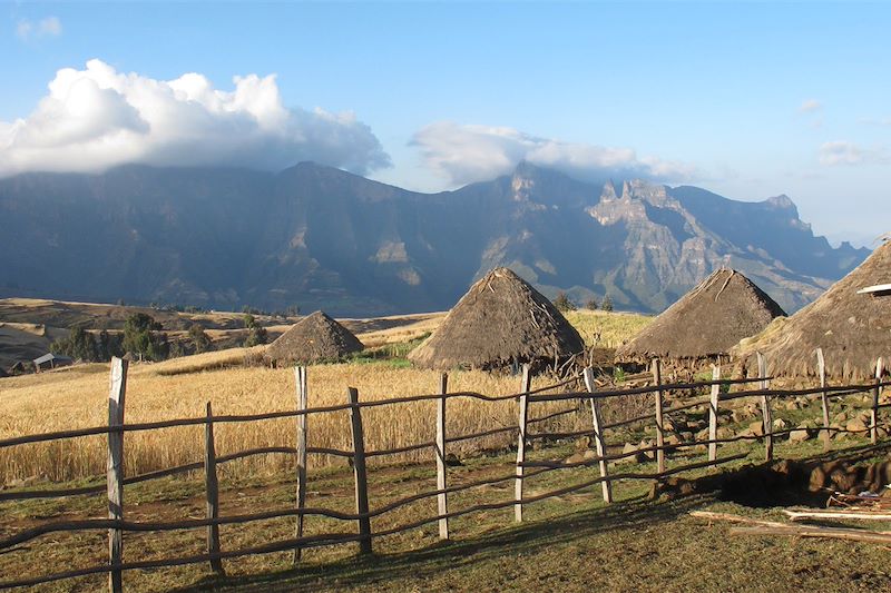 Bivouac à Sona - Simien - Ethiopie