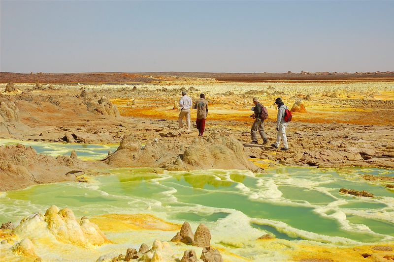 Randonnée dans le Dallol - Éthiopie