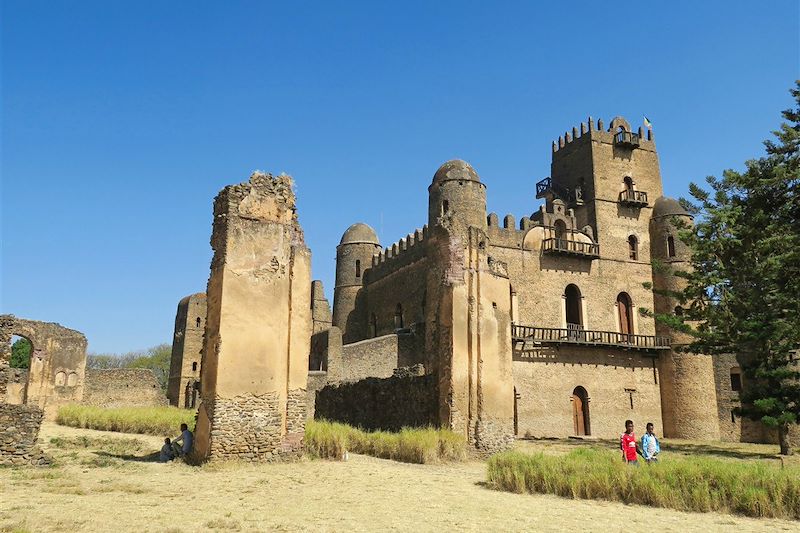 Le palais de Fasilädäs - Fasil Ghebi - Gondar - Éthiopie