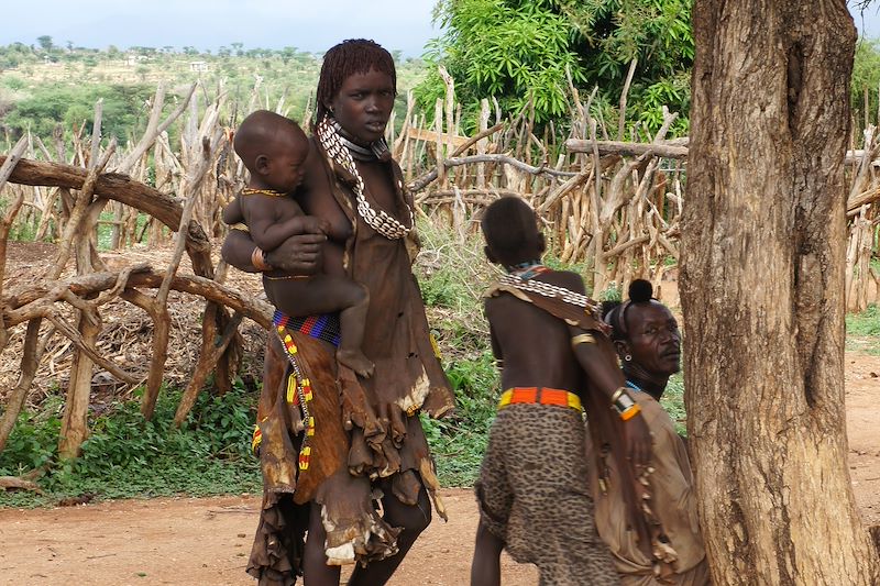 Tribu Hamar - Turmi - Vallée de l'Omo - Ethiopie