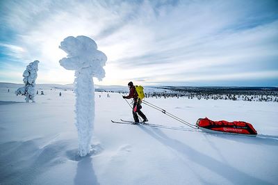 voyage Expédition à ski en Laponie finlandaise