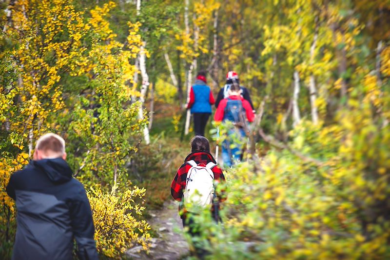 Randonnée en Finlande