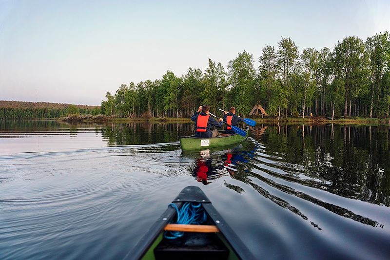 Canoë à Rovaniemi - Finlande
